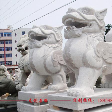 石雕貔貅一對(duì)的價(jià)格 石頭貔貅擺放寓意